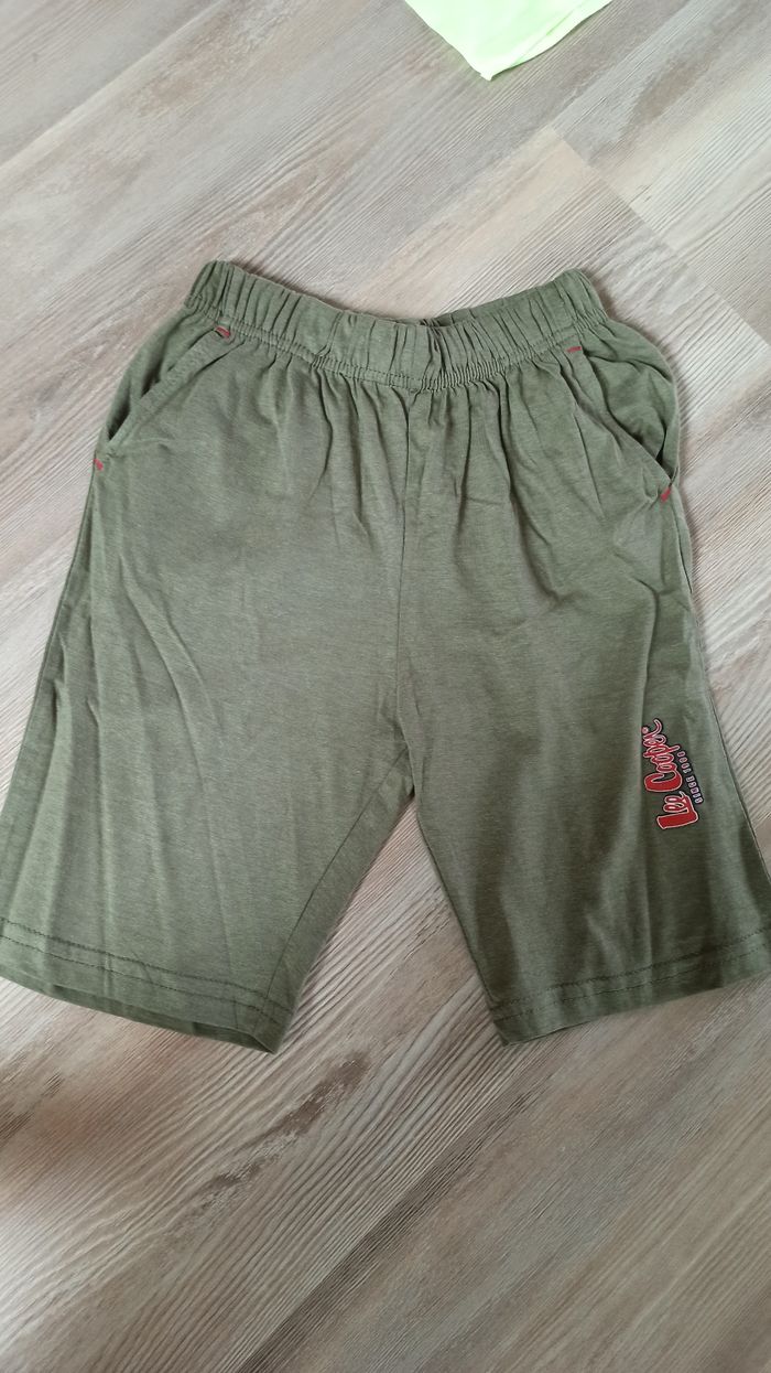 Ensemble été ou sport lee cooper 8 ans kaki - photo numéro 2