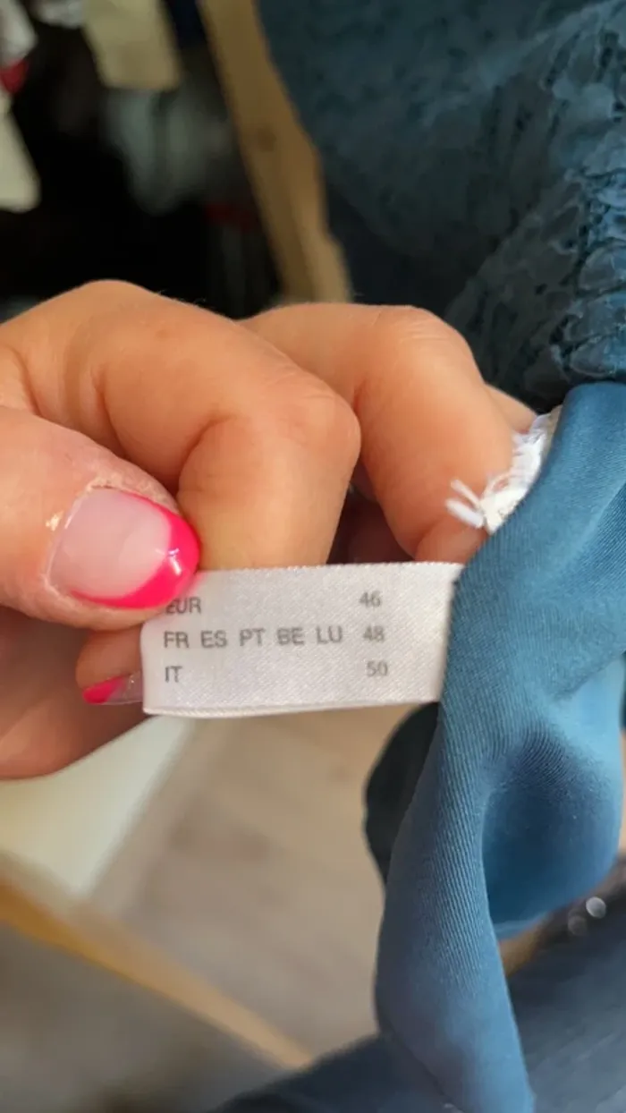 Robe bleu canard - photo numéro 4
