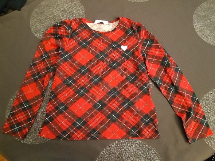 Tee-shirt motif écossais