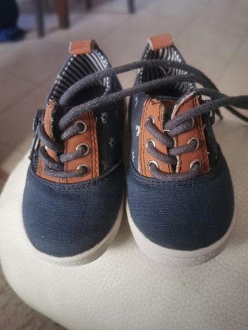 Derbys toile bébé garcon p 18