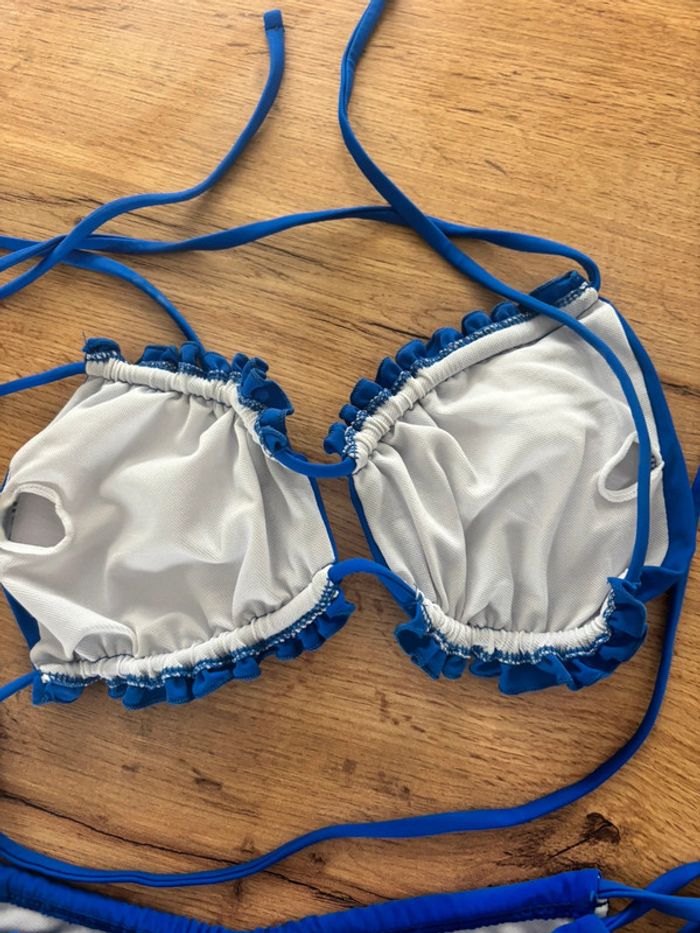 Ensemble maillot de bain SHEIN taille M bleu - photo numéro 2