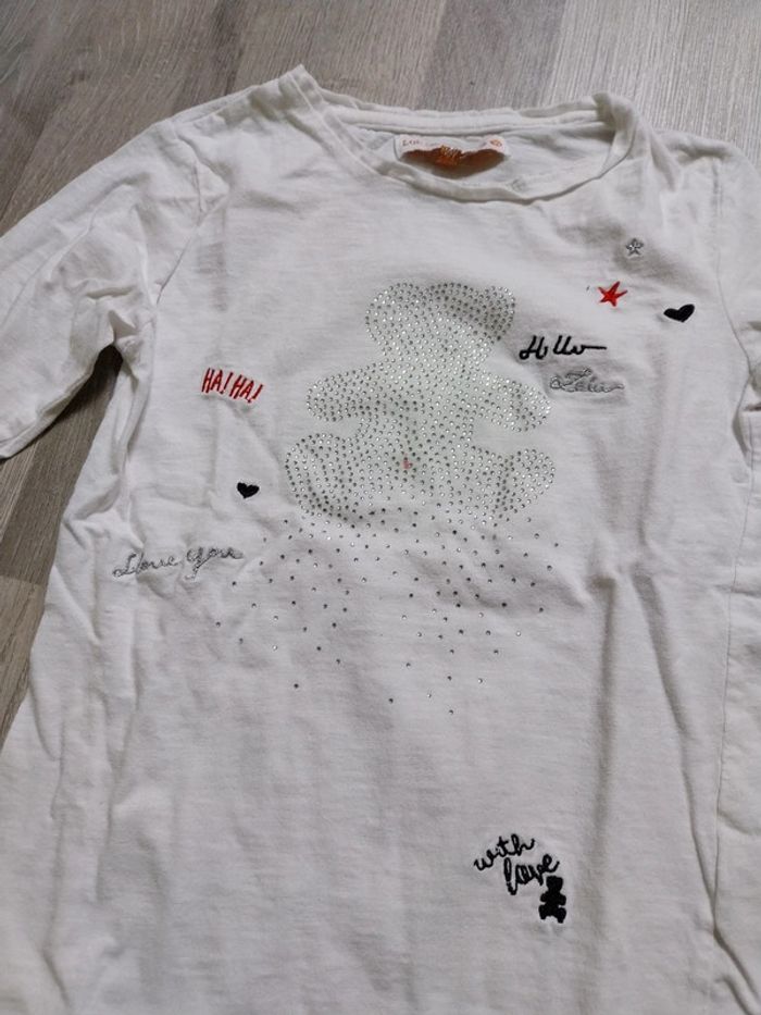 Tee-shirt manches longues lulu castagnette 10 ans - photo numéro 3