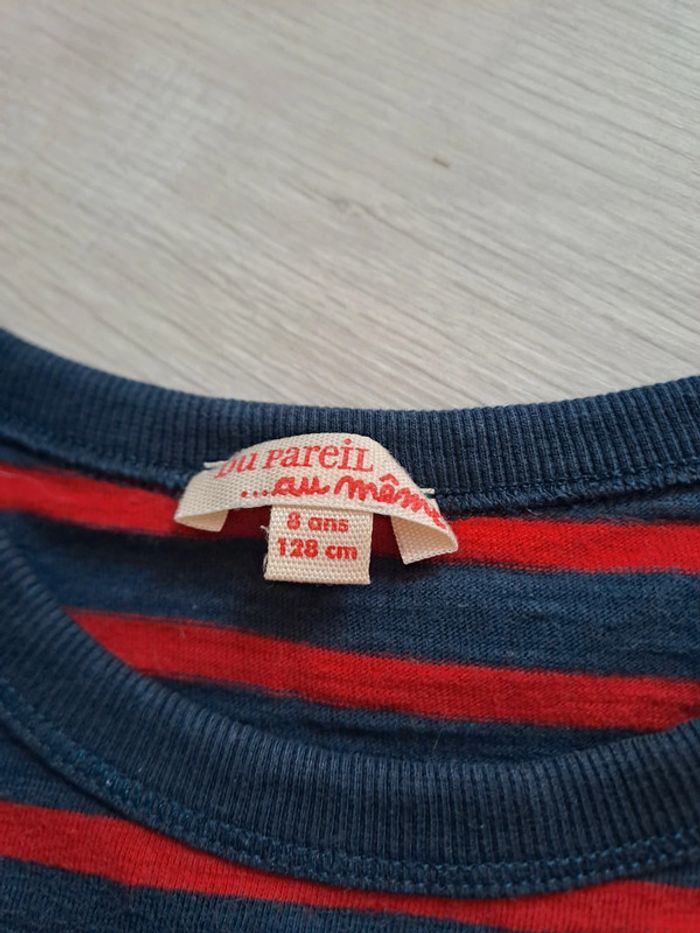 T shirt manches longues 8ans - photo numéro 2