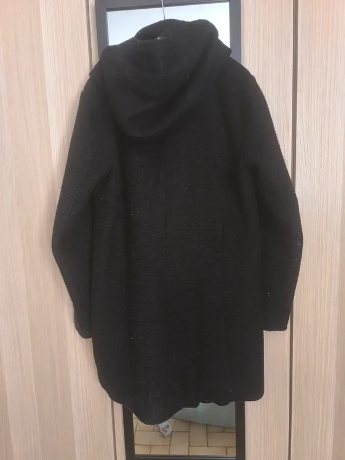 Blouson long, épais noir (42) - photo numéro 2