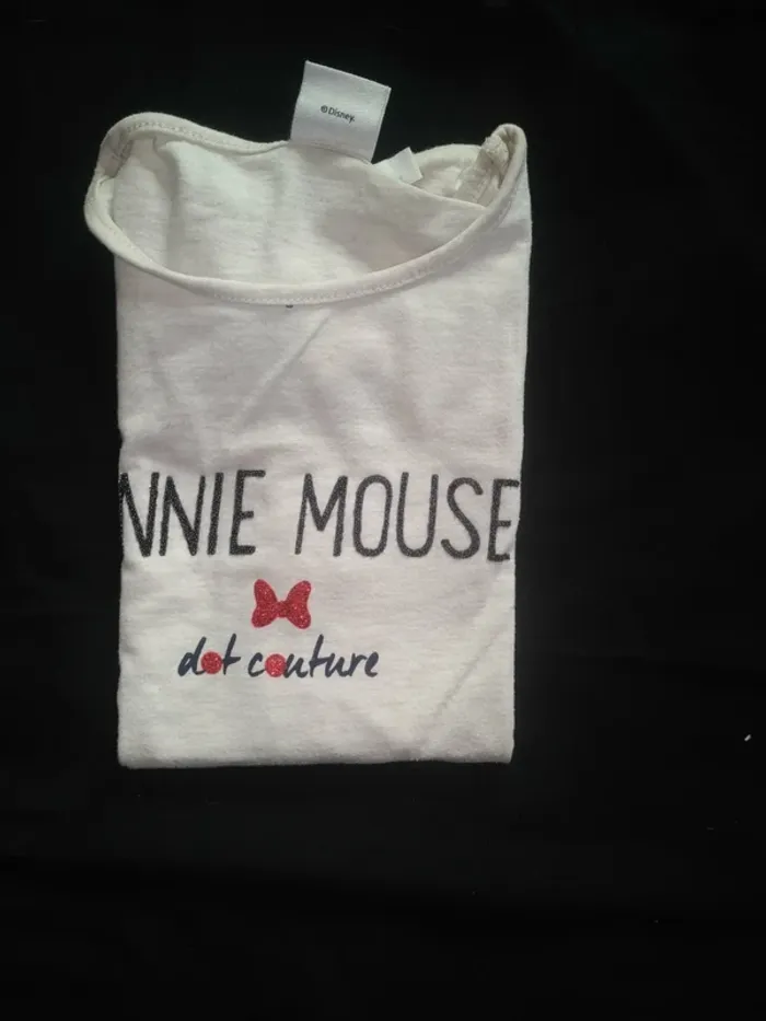 Tee shirt Fille Manches Courtes 6 ans - photo numéro 5