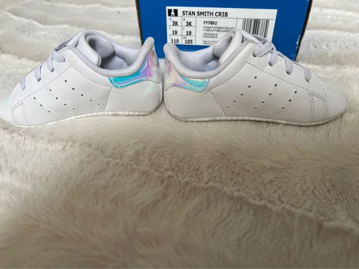 Chaussons Stan smith crib - photo numéro 3