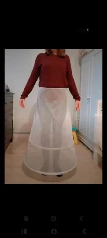 Jupon robe de mariée