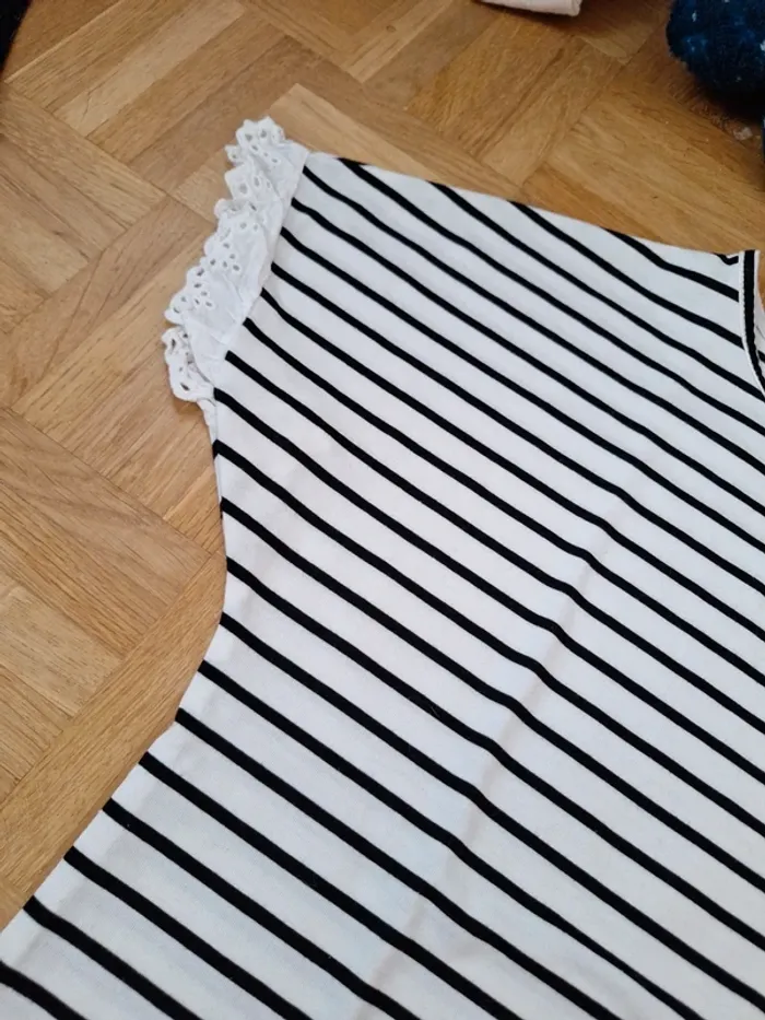 Tee shirt marinière - photo numéro 2