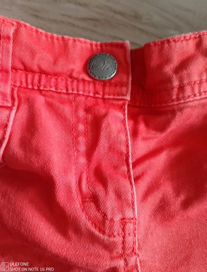 Pantacourt jeans orchestra 5 ans fille - photo numéro 3