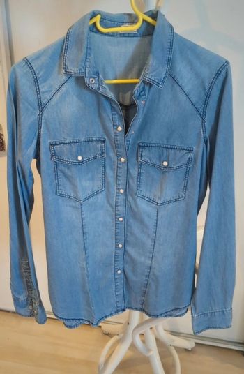 Chemise jeans