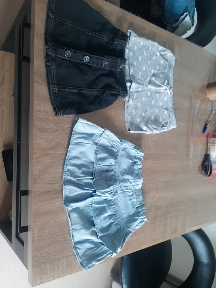 Lot de 3 jupe