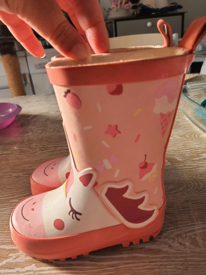 Bottes de pluie licorne - photo numéro 4