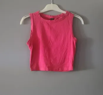 Débardeur rose T12 ans