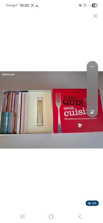 QUIZ DE CUISINE
