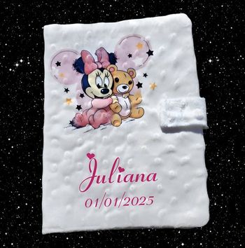 Protège carnet de santé personnalisé  minnie