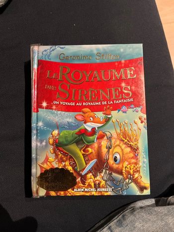 Livre pour enfants Geronimo stilton le royaume des sirènes