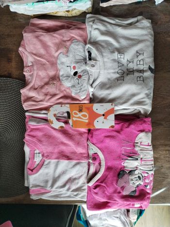 Lot de 4 pyjamas velours