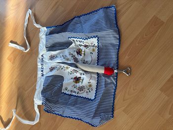 Tablier humoristique tire bouchon