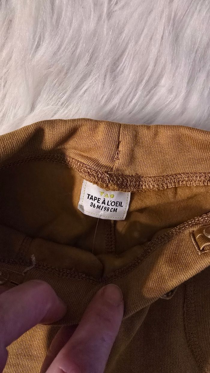 (Neufs non portés) ensemble teeshirt ml et pantalon 36mois garçon - photo numéro 6