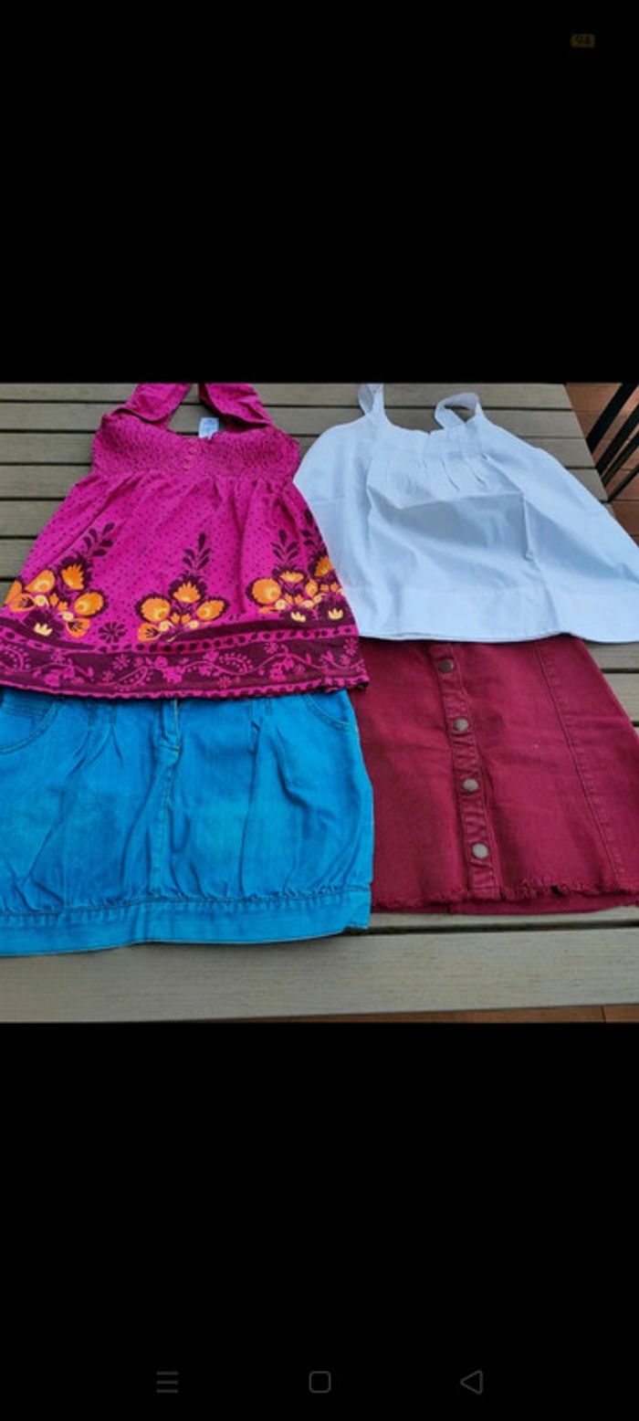 Deux jupes filles 12 ans