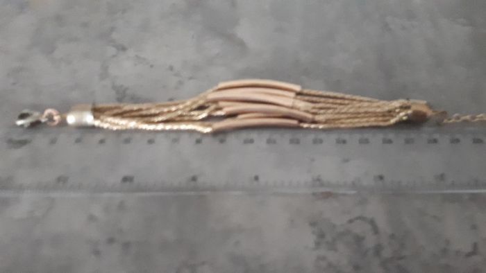 Bracelet vintage doré - photo numéro 3