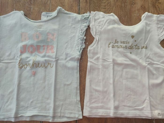 Lot 14 t-shirts Kiabi 18 mois - photo numéro 5