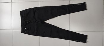 Jeans deco zip en bas M