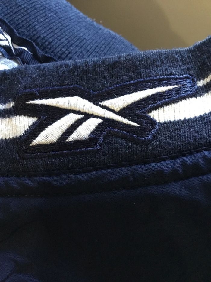 Veste universitaire à enfiler pour homme Reebok St Anthony Wildcats bleu marine taille XL 069 - photo numéro 4