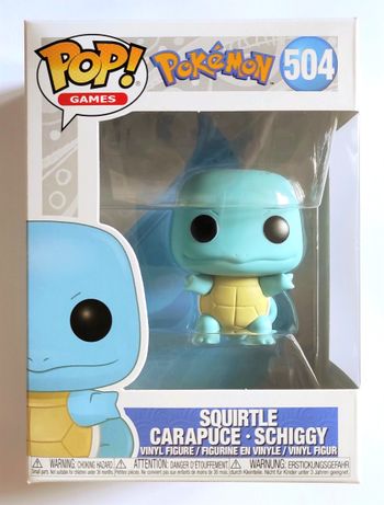 Funko Pop! Squirtle Carapuce  504 - Pokémon - Figurine Vinyle