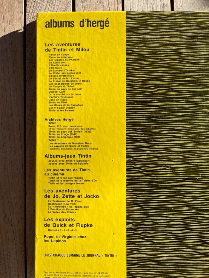 livre de collection Tintin - photo numéro 2