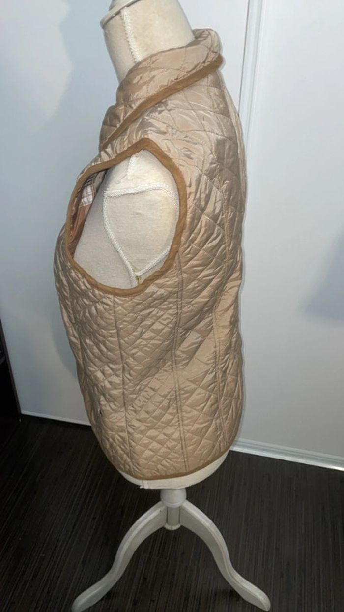 Veste sans manches SMF camel neuve (taille S) - photo numéro 2
