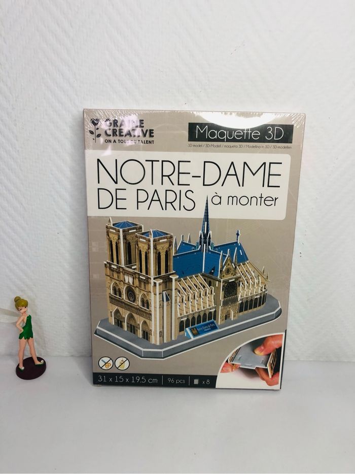 Maquette 3D Notre-Dame de Paris à monter