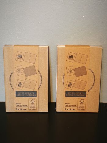 Carnets de poche écoresponsables 