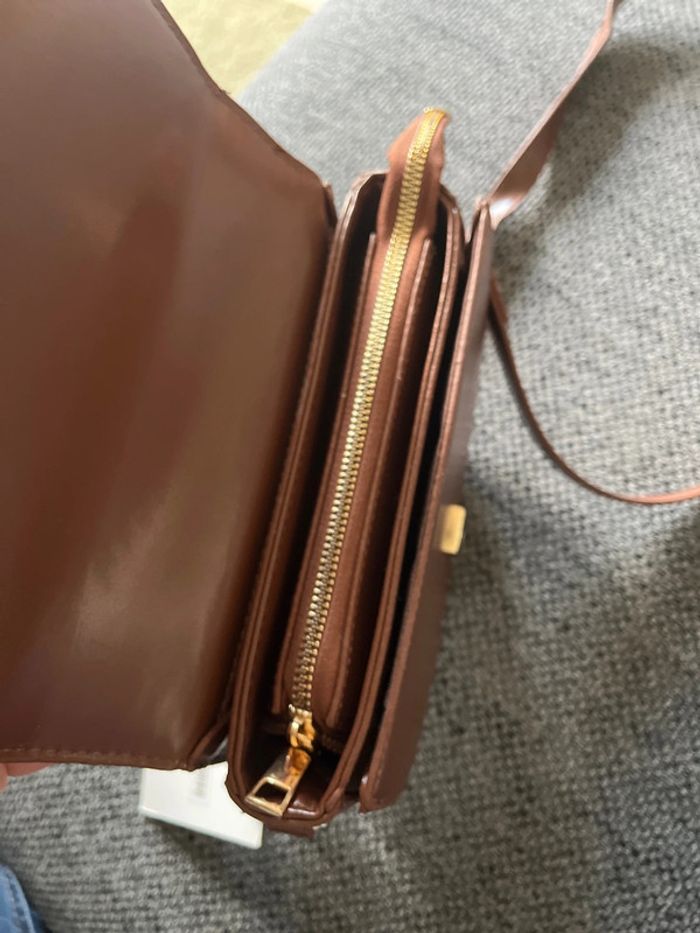 Sac cuir marron Brie Leon - photo numéro 9