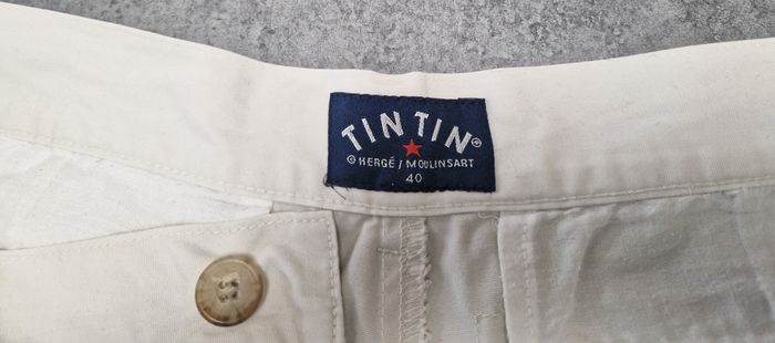 Bermuda coton Tintin – Hergé Moulinsart – t.40 - photo numéro 7