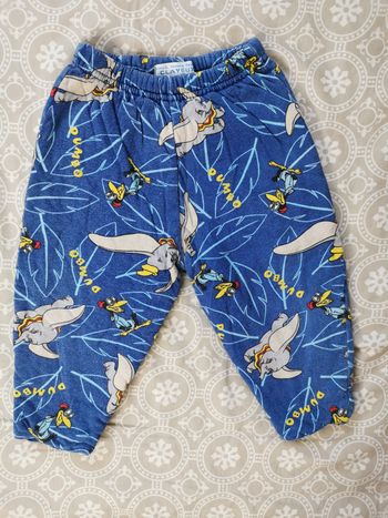 Jogging vintage Dumbo Disney clayeux Bleu 18 mois