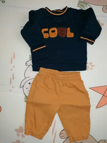Ensemble bébé garçon 3 mois