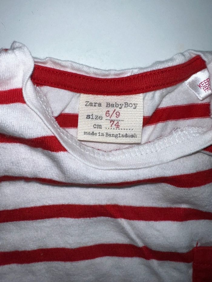 T-shirt bébé 9 mois - photo numéro 2