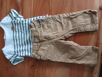 Ensemble 3 pièces OBAÏBI - 3 mois (60cm)