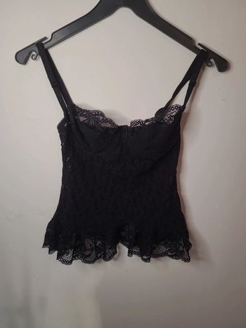 Bustier noir