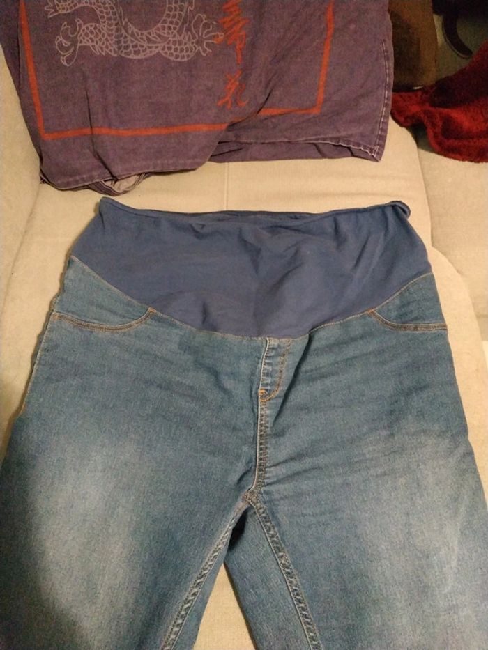 Legging jean de grossesse maternité kiabi - photo numéro 2