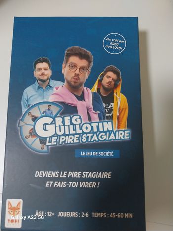 Jeu de société greg le guillotin