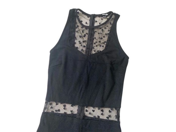 Robe stretch noire taille xs - photo numéro 2