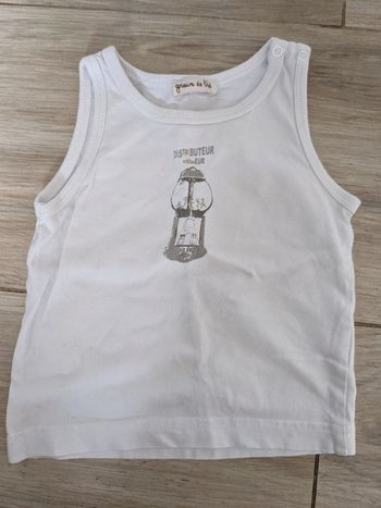 Débardeur 6 mois