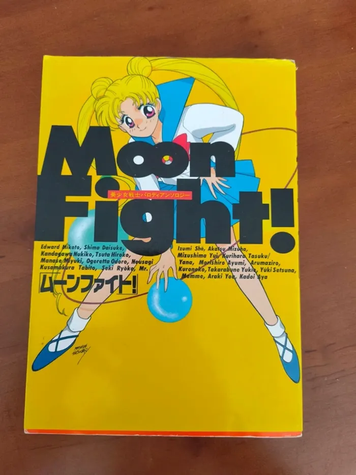 Lot de 4 manga vintage 1993 sailor moon moon fight tomes 1, 2, 3 et 5 - photo numéro 2