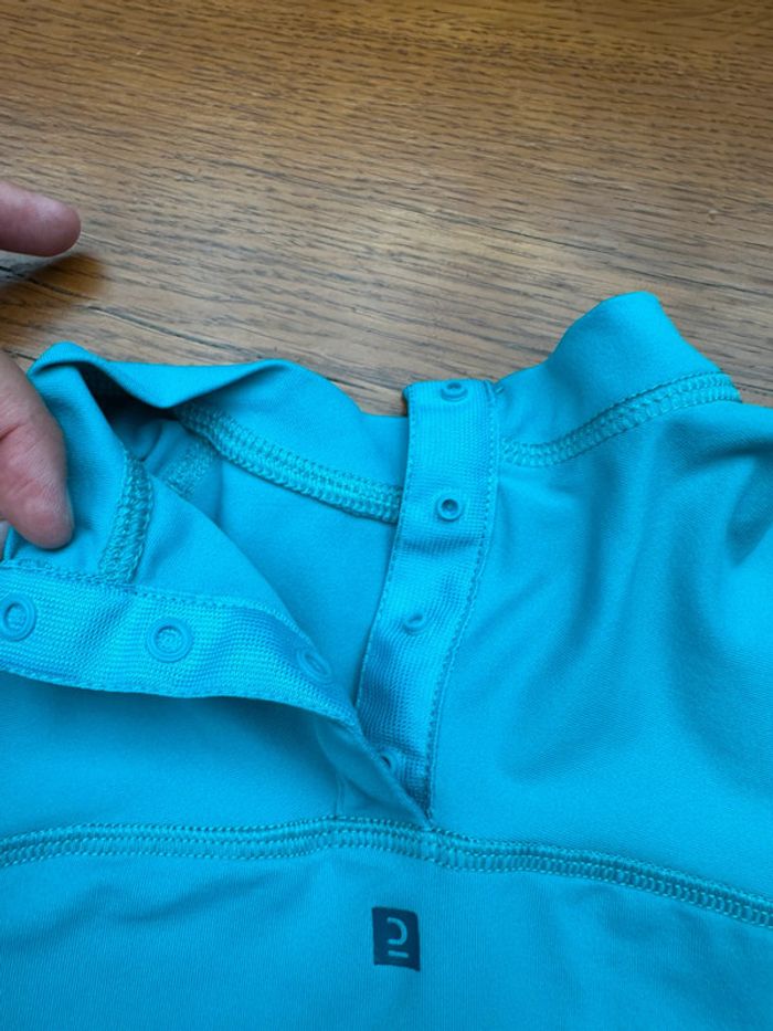 T-shirt anti UV manche courte bleu 18 mois nabaiji - photo numéro 8