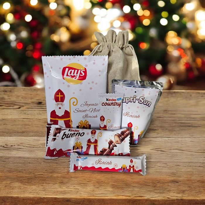 Petit sac cadeau St Nicolas