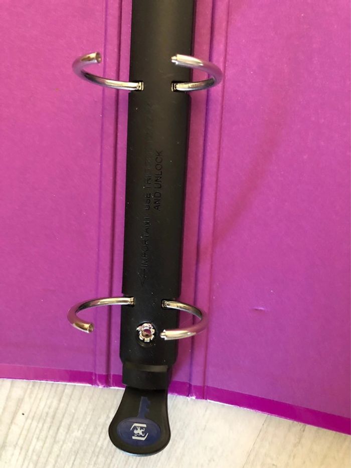 1 classeur à levier cartonné 24x32 « Oxford » NEUF - photo numéro 4