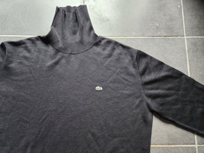 Pull laine lacoste taille 8 (40) - photo numéro 2