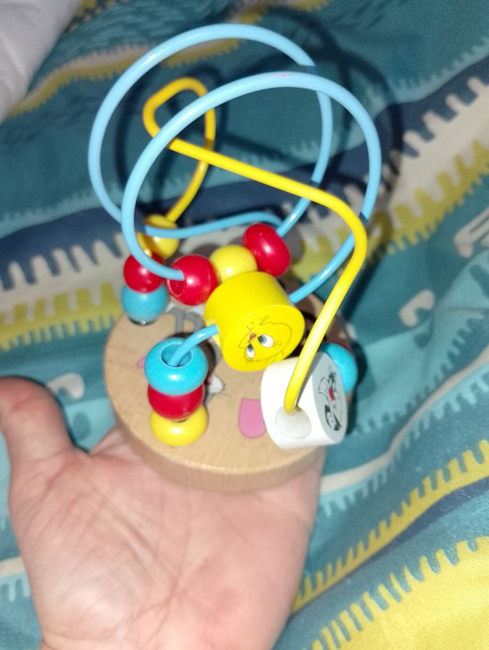 Circuit billes en bois Warner Bros - photo numéro 3